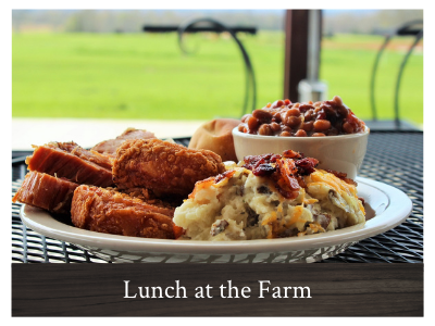 click here to see lunch at the farm 